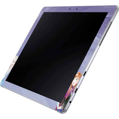 Disney Frozen Elsa and Anna Sisters Art Galaxy Book 12in Skin